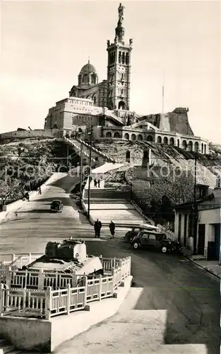 AK / Ansichtskarte Marseille_Bouches du Rhone Baslika Notre Dame Marseille