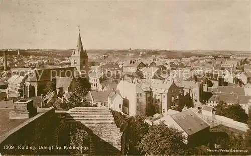 AK / Ansichtskarte Kolding Udsigt fra Koldinghus Kolding