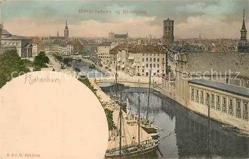 AK / Ansichtskarte Kjobenhavn Og Stranden  Kjobenhavn