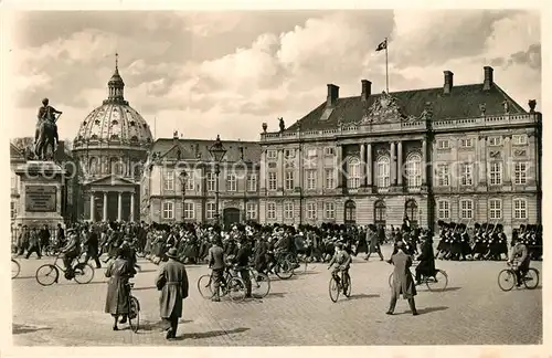 AK / Ansichtskarte Kopenhagen Wachtparade Kopenhagen