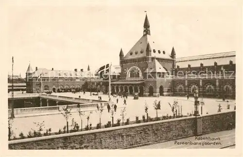 AK / Ansichtskarte Kopenhagen Personbanegaarden Kopenhagen