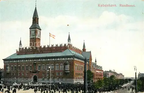 AK / Ansichtskarte Kopenhagen Raadhuset Kopenhagen