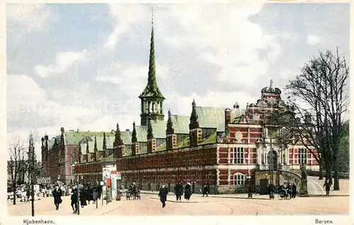 AK / Ansichtskarte Kopenhagen Borsen Kopenhagen