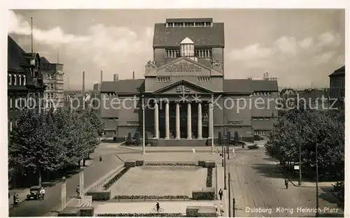 AK / Ansichtskarte Duisburg_Ruhr Koenig Heinrich Platz Duisburg Ruhr