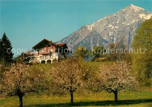 AK / Ansichtskarte Hondrich_Spiez Ferienheim Freyberg Hondrich Spiez