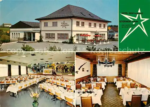 AK / Ansichtskarte Tentlingen Hotel Restaurant Sternen Veranstaltungsraum Speisesaal Tentlingen