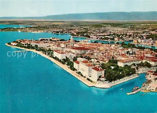 AK / Ansichtskarte Zadar Fliegeraufnahme Zadar