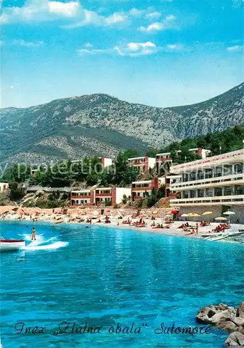 AK / Ansichtskarte Sutomore_Dalmatien Inex Zlatna obala Sutomore Dalmatien