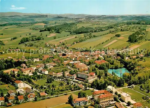 AK / Ansichtskarte Gallspach Fliegeraufnahme mit Institut Zeileis Gallspach