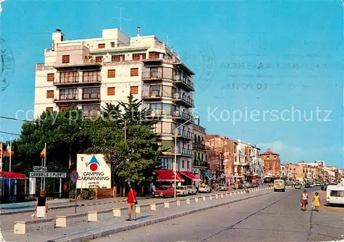 AK / Ansichtskarte Cambrils Strassenpartie Cambrils