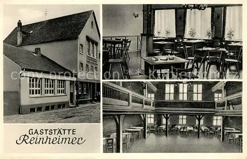 AK / Ansichtskarte Ruesselsheim_Main Gaststaette Reinheimer Ruesselsheim Main