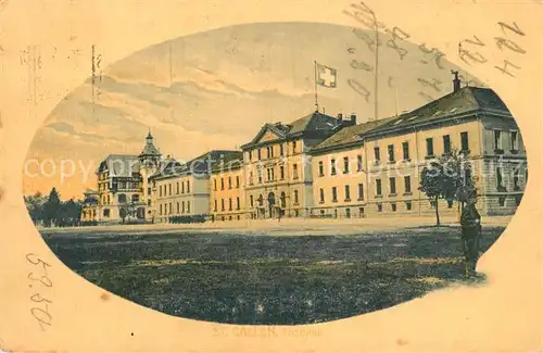 AK / Ansichtskarte St_Gallen_SG Kaserne St_Gallen_SG