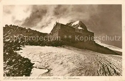 AK / Ansichtskarte Heiligenblut_Kaernten Erzherzog Johann Huette an der Adlersruhe Grossglockner Hohe Tauern Heiligenblut Kaernten