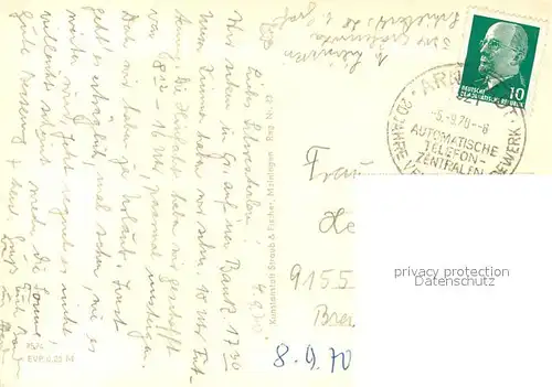 AK / Ansichtskarte Graefenroda Panorama Siedlung Blick vom Weissen Stein HO Gaststaette Deutscher Hof Kirche Graefenroda