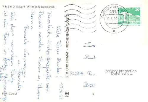 AK / Ansichtskarte Prerow_Ostseebad Strand Gaststaette Prerow_Ostseebad