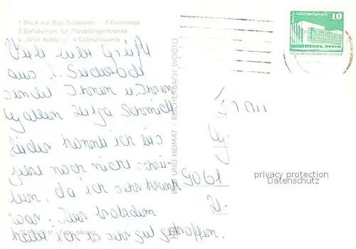 AK / Ansichtskarte Bad_Suderode Panorama Kuranlage Sanatorium Willi Agatz Calciumquelle Bad_Suderode