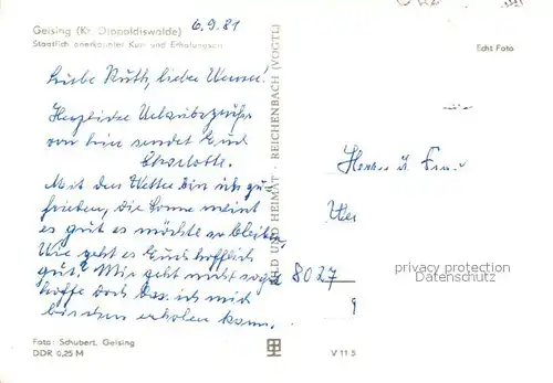 AK / Ansichtskarte Geising_Erzgebirge Panorama Geising Erzgebirge