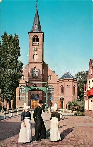 AK / Ansichtskarte Volendam Kirche Volendam