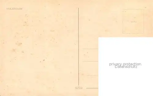 AK / Ansichtskarte Volendam Kirche Volendam