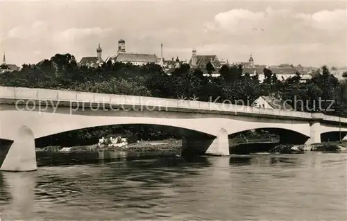 AK / Ansichtskarte Dillingen_Donau Donaubruecke Dillingen Donau