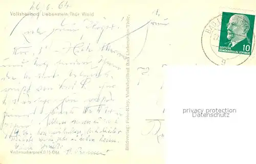 AK / Ansichtskarte Liebenstein_Bad Panorama Kurhaus Liebenstein_Bad