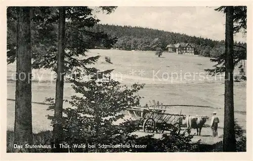 AK / Ansichtskarte Vesser_Rennsteig Stutenhaus Vesser_Rennsteig