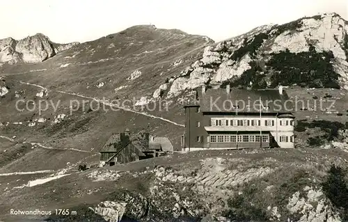 AK / Ansichtskarte Rotwandhaus Rotwandgipfel Rotwandhaus