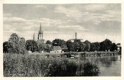 AK / Ansichtskarte Werder_Havel Kirche  Werder Havel