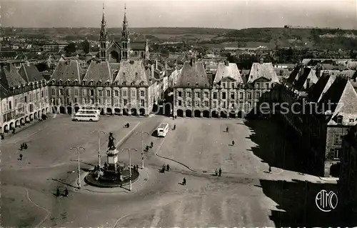 AK / Ansichtskarte Charleville Mezieres Fliegeraufnahme Place Ducale Charleville Mezieres