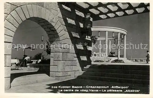 AK / Ansichtskarte Varna Patisserie Albatros Varna
