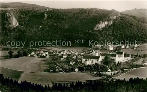 AK / Ansichtskarte Beuron_Donautal Fliegeraufnahme Beuron Donautal