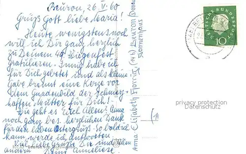 AK / Ansichtskarte Beuron_Donautal Fliegeraufnahme Beuron Donautal