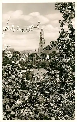 AK / Ansichtskarte Noerdlingen Kirche Panorama Noerdlingen