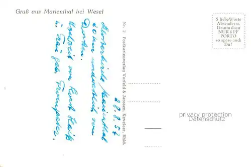 AK / Ansichtskarte Hamminkeln Klosterkirche Marienthal Hamminkeln