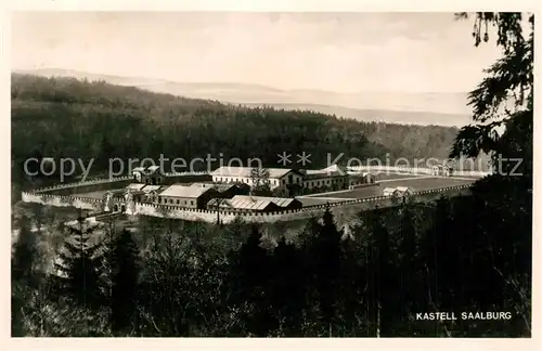 AK / Ansichtskarte Homburg_Bad Kastell Saalburg Homburg_Bad