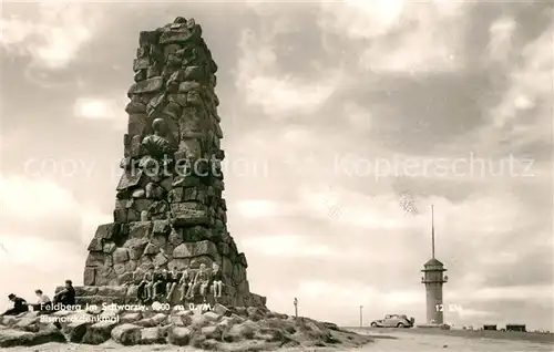 AK / Ansichtskarte Feldberg_Schwarzwald Bismarckdenkmal Feldberg Schwarzwald