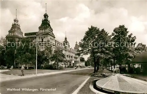 AK / Ansichtskarte Wildungen_Bad Fuerstenhof Wildungen_Bad
