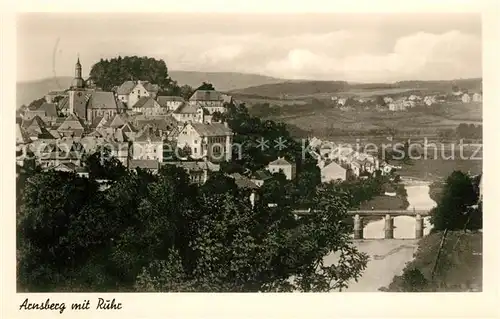 AK / Ansichtskarte Arnsberg_Westfalen Ruhr Panorama Arnsberg_Westfalen