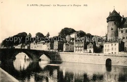 AK / Ansichtskarte Laval_Mayenne Panorama Laval Mayenne