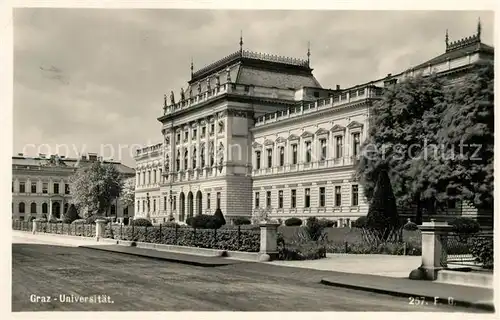 AK / Ansichtskarte Graz_Steiermark Universitaet Graz_Steiermark