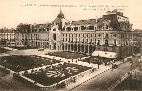 AK / Ansichtskarte Rennes_Ille et Vilaine Palais du Commerce 