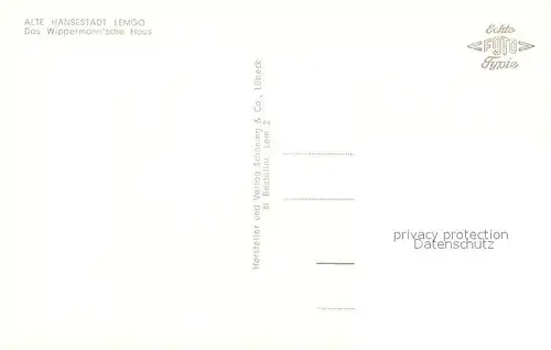 AK / Ansichtskarte Lemgo Das Wippermannsche Haus Lemgo