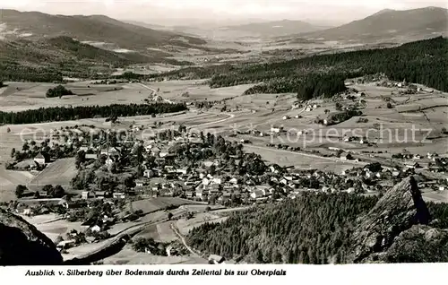 AK / Ansichtskarte Bodenmais Panorama Blick vom Silberberg  Bodenmais
