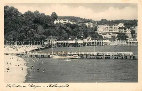 AK / Ansichtskarte Sassnitz_Ostseebad_Ruegen Panorama Sassnitz_Ostseebad_Ruegen