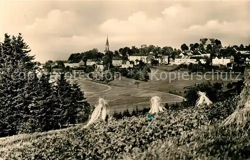 AK / Ansichtskarte Schoeneck_Vogtland Panorama Schoeneck_Vogtland