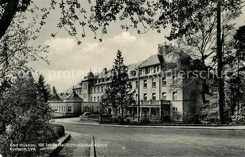 AK / Ansichtskarte Bad_Nassau Kurheim LVA Bad_Nassau