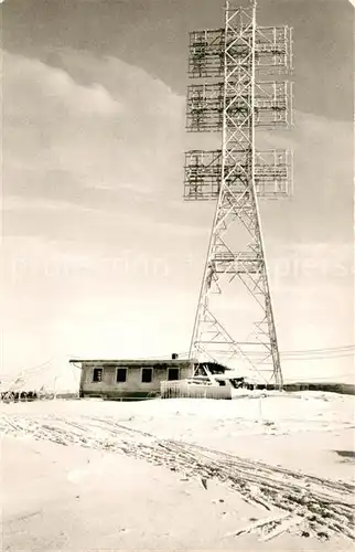 AK / Ansichtskarte Hahnenklee Bockswiese_Harz Sendemast Hahnenklee Bockswiese
