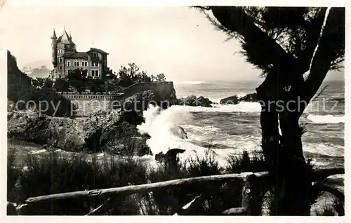 AK / Ansichtskarte Biarritz_Pyrenees_Atlantiques Villa Belza Biarritz_Pyrenees