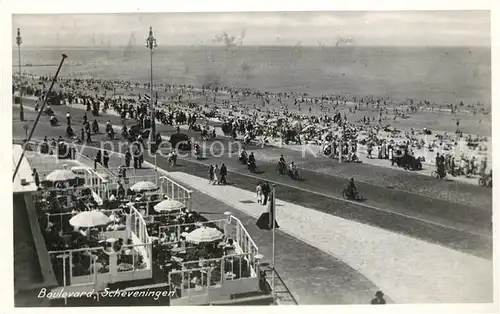 AK / Ansichtskarte Scheveningen Boulevard Scheveningen