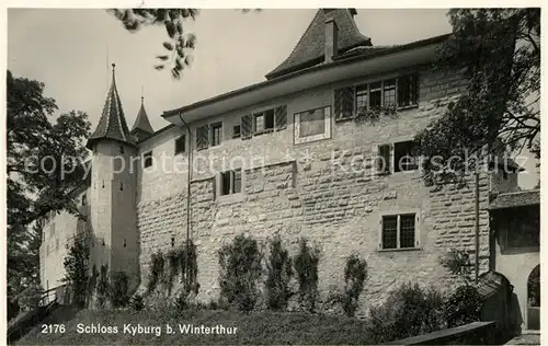 AK / Ansichtskarte Winterthur_ZH Schloss Kyburg Winterthur ZH